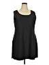 Unbranded Solid Black Casual Dress Size 3X - photo 1