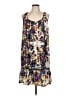 Tiny 100% Polyester Print Purple Casual Dress Size L - photo 1