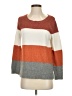Market and Spruce Color Block Orange Pullover Sweater Size S - photo 1