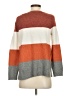 Market and Spruce Color Block Orange Pullover Sweater Size S - photo 2
