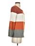 Market and Spruce Color Block Orange Pullover Sweater Size S - photo 4