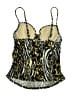 Spiegel Animal Print Gold Swimsuit Top Size 10 - photo 2