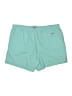 Columbia 100% Nylon Solid Teal Athletic Shorts Size 1X - photo 2