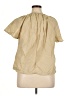 J.Crew 100% Cotton Tan Short Sleeve Blouse Size XL - photo 2