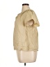 J.Crew 100% Cotton Tan Short Sleeve Blouse Size XL - photo 5