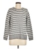 Croft & Barrow Chevron-herringbone Gray Pullover Sweater Size M - photo 1