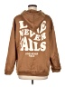 Shein Brown Pullover Hoodie Size 6 - photo 2