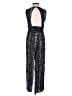 Ecote 100% Rayon Stripes Black Jumpsuit Size XS - photo 2