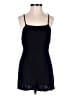 American Apparel 100% Polyester Black Casual Dress Size XS - photo 1