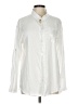 Unbranded Metallic Ivory Long Sleeve Button-Down Shirt Size L - photo 1