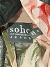 Soho 100% Polyester Floral Pink Long Sleeve Blouse Size XS - photo 7