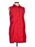 Christopher & Banks Red Casual Dress Size 10 - photo 1