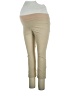 Motherhood Tan Active Pants Size Med Maternity - photo 1