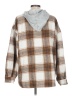 Shein Plaid Brown Jacket Size 12 - photo 2