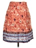 CAbi 100% Rayon Paisley Orange Casual Skirt Size XS - photo 2