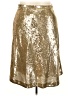 J.Crew Collection 100% Polyester Metallic Gold Formal Skirt Size 22 - photo 2