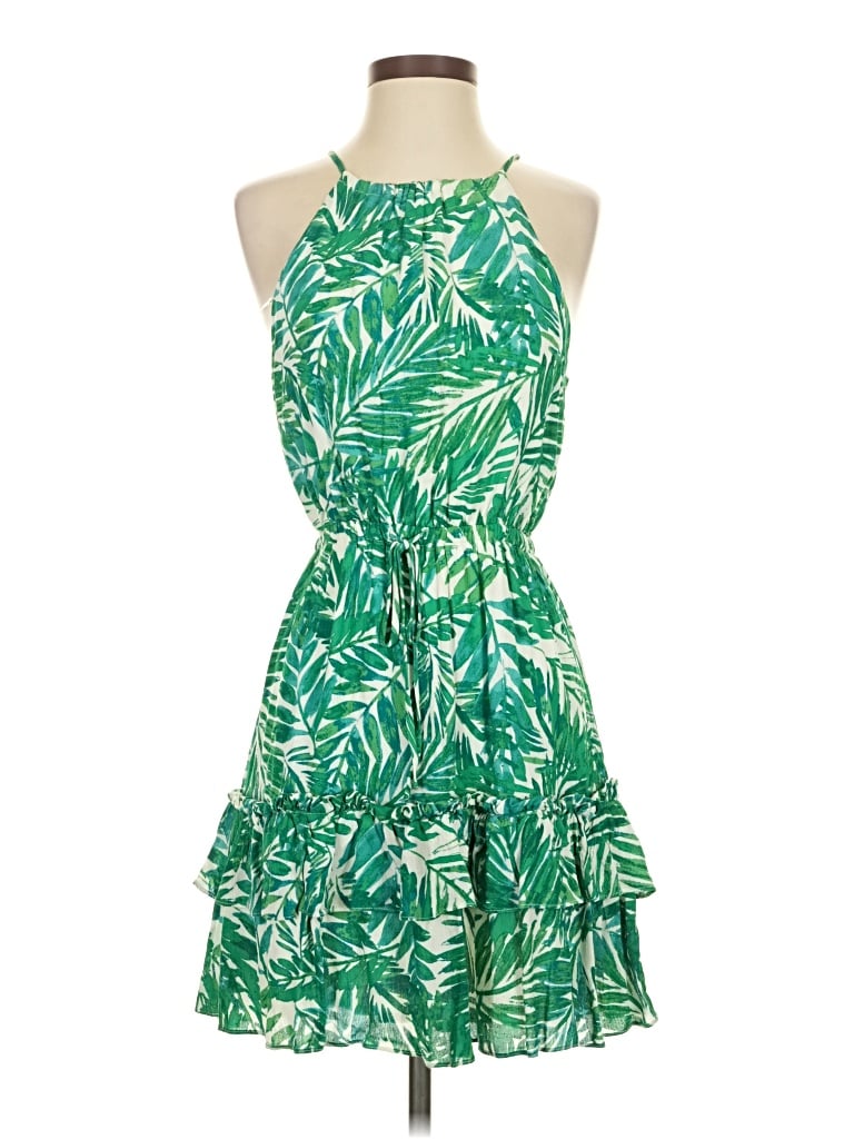 Lush Cocktail Dress In Green