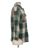 Unbranded Plaid Green Long Sleeve Button-Down Shirt Size M - photo 4