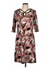 Inner Beauty Paisley Brown Casual Dress Size L - photo 1