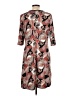 Inner Beauty Paisley Brown Casual Dress Size L - photo 2