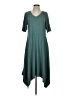 LOGO Lounge Teal Casual Dress Size S - photo 1
