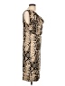 Shape FX Animal Print Tan Cocktail Dress Size 10 - photo 4