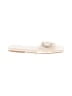 Open Edit Ivory White Sandals Size 7 - photo 1