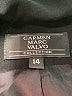 Carmen Marc Valvo Collection 100% Polyester Black Blazer Size 14 - photo 6