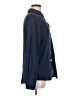 Trendy Queen 100% Rayon Solid Blue Long Sleeve Button-Down Shirt Size M - photo 4