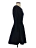 Sandro Solid Black Casual Dress Size Sm (1) - photo 4