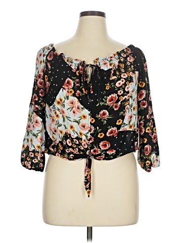 Takara 3/4 Sleeve Blouse (view 1)