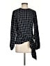 Ted Baker London Black Long Sleeve Blouse Size 4 (1) - photo 1