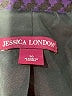 Jessica London 100% Polyester Polka Dots Purple Blazer Size 20 - photo 3
