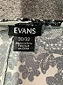 Evans Silver Black Short Sleeve Blouse Size 30 - 32 - photo 4