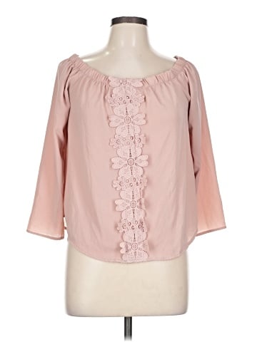 A'gaci 3/4 Sleeve Blouse (view 1)