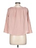 A'gaci Pink 3/4 Sleeve Blouse Size L - photo 2