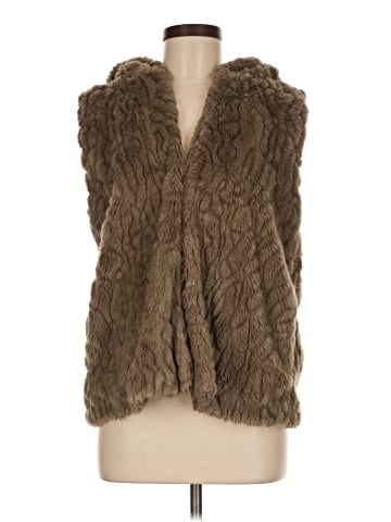 Express Faux Fur Vest (view 1)