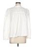 Gap White Long Sleeve Blouse Size L - photo 1