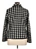 Susan Graver 100% Polyester Houndstooth Black Blazer Size L - photo 2