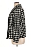 Susan Graver 100% Polyester Houndstooth Black Blazer Size L - photo 5