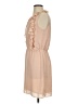 Scoop NYC 100% Polyester Solid Tan Casual Dress Size S - photo 5