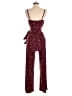 Kaileigh Stars Burgundy Jumpsuit Size XS - photo 2