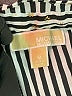 MICHAEL Michael Kors Black White 3/4 Sleeve Blouse Size M - photo 6