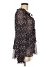 Gap Outlet 100% Polyester Black Long Sleeve Blouse Size M - photo 4