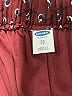 Old Navy 100% Polyester Paisley Burgundy Casual Skirt Size XS - photo 4