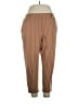 Lands' End Stripes Brown Casual Pants Size L - photo 1