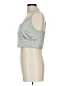 Abercrombie & Fitch 100% Polyester Silver Sleeveless Top Size L - photo 5