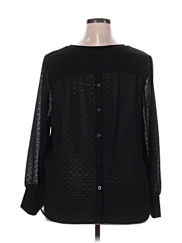 Skies Are Blue Long Sleeve Blouse (view 2)