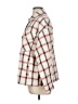 Zara Plaid Ivory Long Sleeve Button-Down Shirt Size M - photo 5