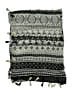 Quagga Green Label 100% Modal Gray Black Scarf One size - photo 2
